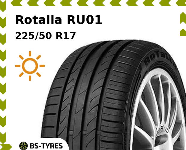 

Летние шины Rotalla, RU01 225/50 R17 98Y