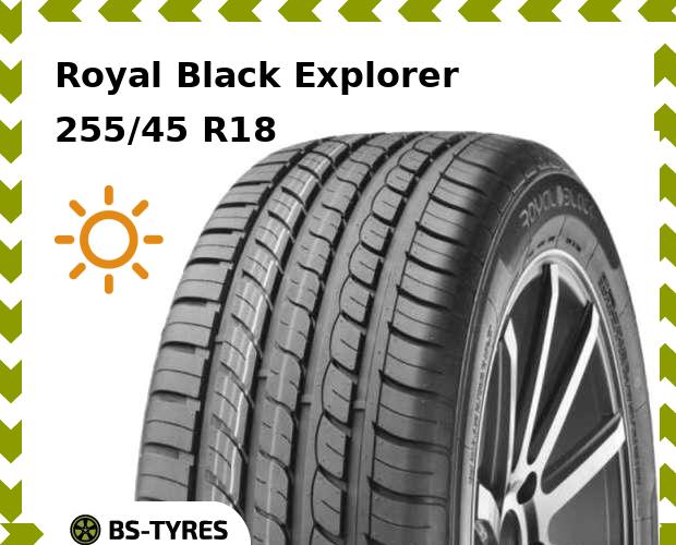 

Летние шины Royal Black, Explorer 255/45 R18 103W