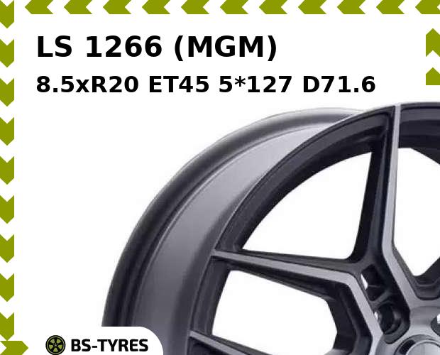 

Колесный диск LS, 1266 (MGM) 8.5xR20 ET45 5*127 D71.6