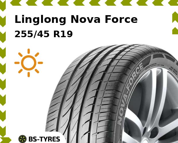 

Летние шины Linglong, LingLong Nova Force 255/45 R19 104W