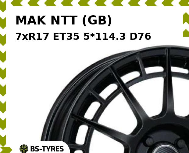 

Колесный диск MAK, NTT (GB) 7xR17 ET35 5*114.3 D76