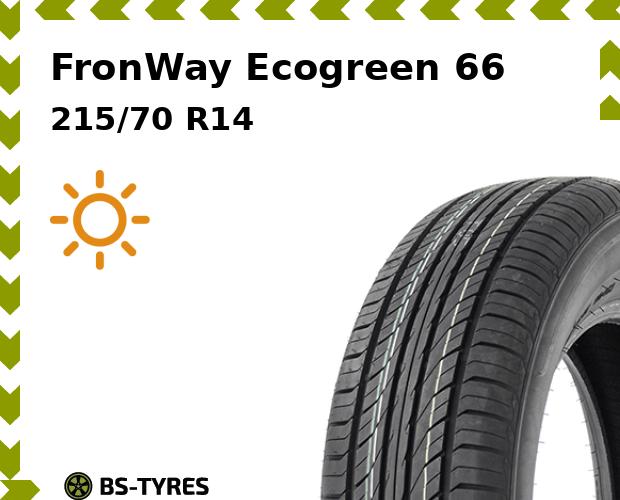 

Летние шины FronWay, Ecogreen 66 215/70 R14 96H