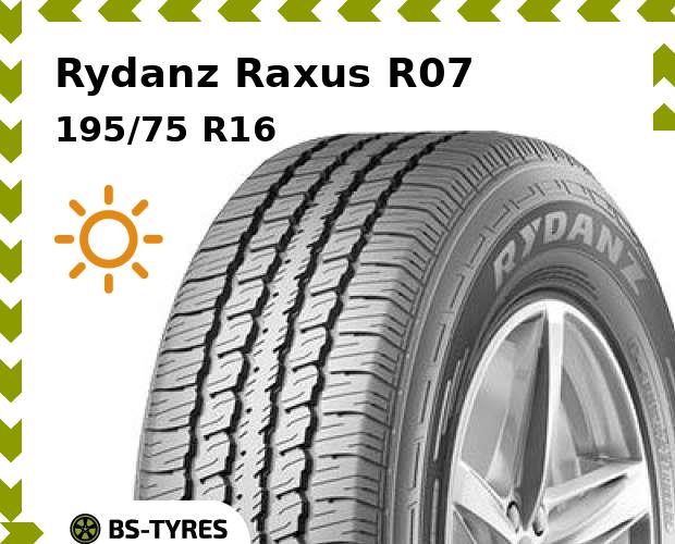 

Летние шины Rydanz, Raxus R07 195/75 R16C 107/105S