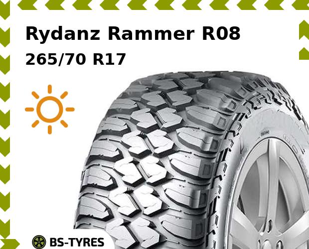 

Летние шины Rydanz, Rammer R08 265/70 R17C 121/118Q