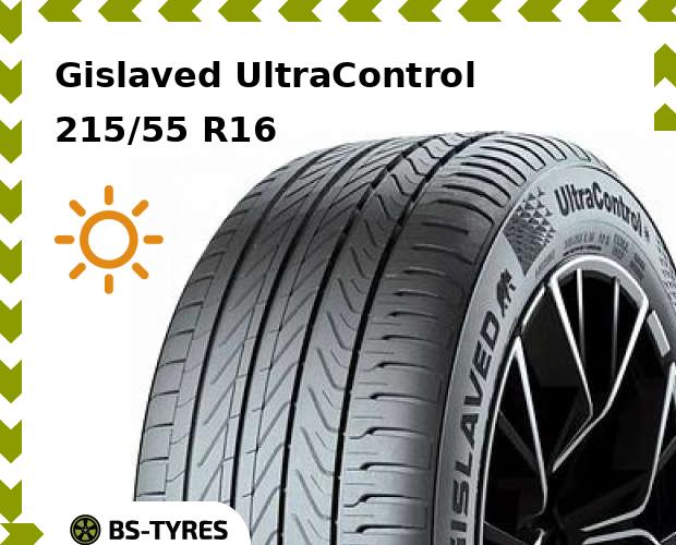 

Летние шины Gislaved, UltraControl 215/55 R16 97W