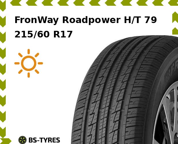 

Летние шины FronWay, Roadpower H/T 79 215/60 R17 96H