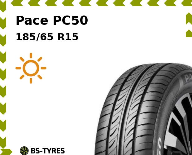 

Летние шины Pace, PC50 185/65 R15 88H