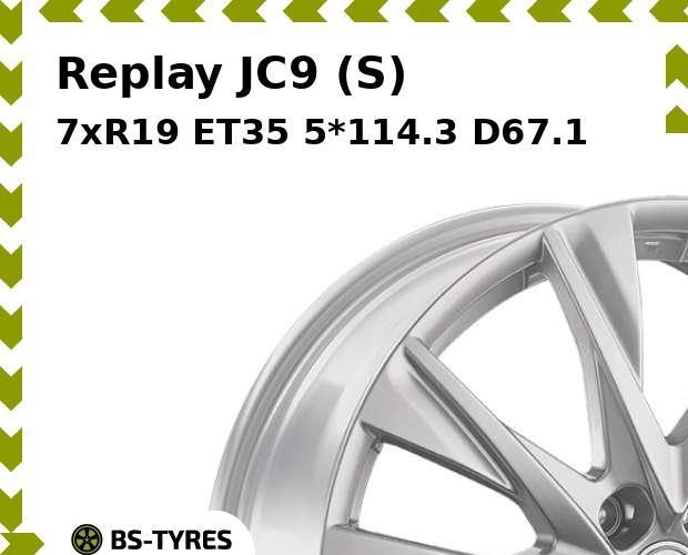 

Колесный диск Replay, JC9 (S) 7xR19 ET35 5*114.3 D67.1