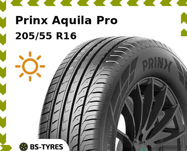 

Летние шины Prinx, Aquila Pro 205/55 R16 91V