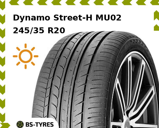 

Летние шины Dynamo, Street-H MU02 245/35 R20 95Y