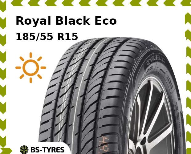 

Летние шины Royal Black, Eco 185/55 R15 82V