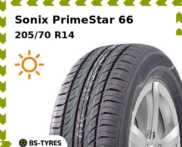 

Летние шины Sonix, PrimeStar 66 205/70 R14 95H
