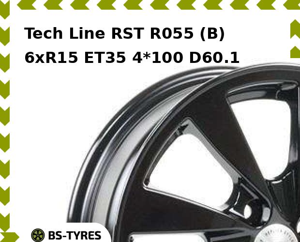 

Колесный диск Tech Line, Tech-line RST R055 (B) 6.0xR15 ET35 4*100 D60.1