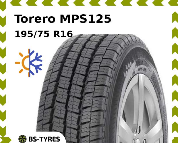 

Всесезонные шины Torero, MPS125 195/75 R16C 107/105R