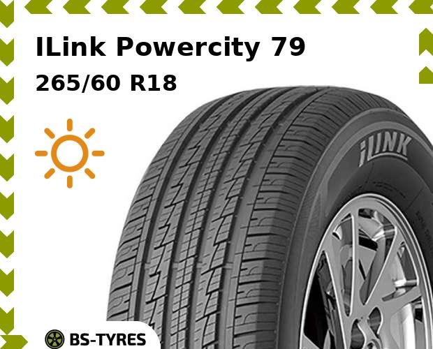 

Летние шины ILink, Powercity 79 265/60 R18 110H