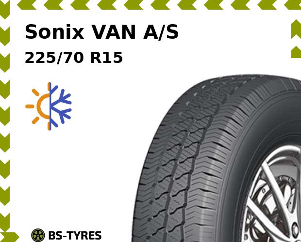 Всесезонные шины Sonix 6878₽