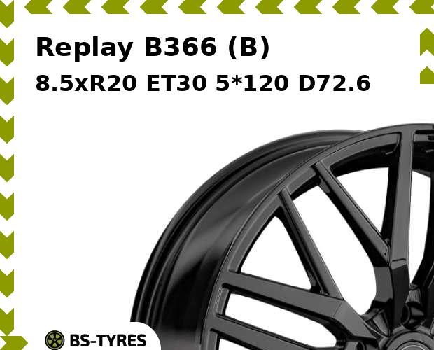 

Колесный диск Replay, B366 (B) 8.5xR20 ET30 5*120 D72.6