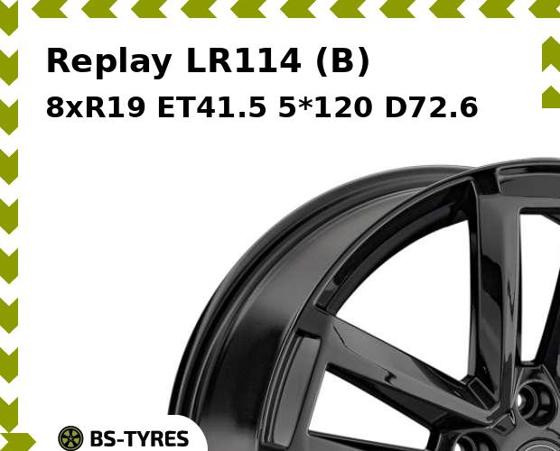 

Колесный диск Replay, LR114 (B) 8.0xR19 ET41.5 5*120 D72.6