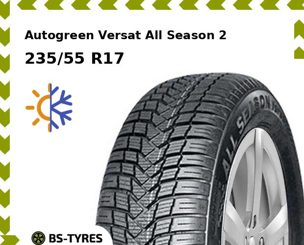

Всесезонные шины Autogreen, Versat All Season 2 235/55 R17 103W