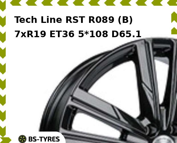

Колесный диск Tech Line, Tech-line RST R089 (B) 7xR19 ET36 5*108 D65.1