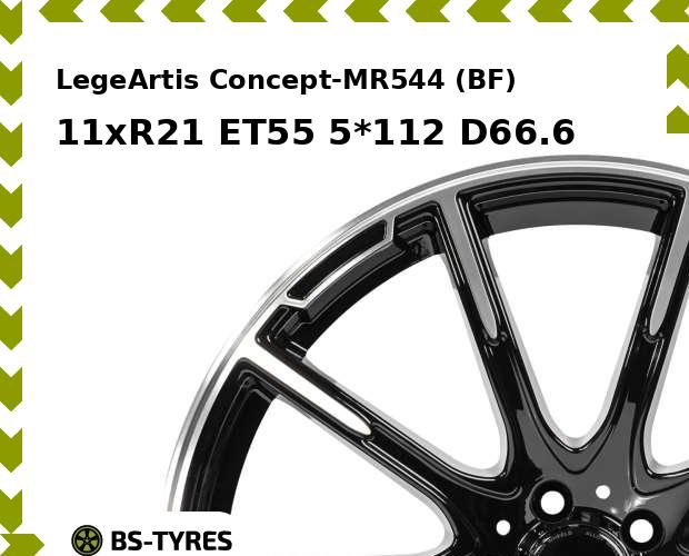 

Колесный диск LegeArtis, Concept-MR544 (BF) 11xR21 ET55 5*112 D66.6