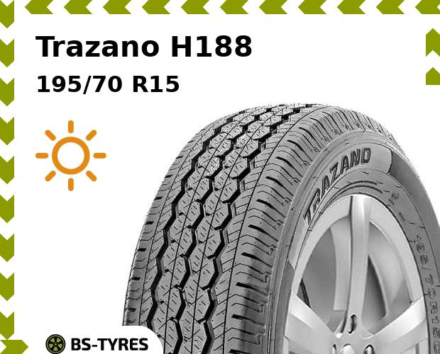 

Летние шины Trazano, H188 195/70 R15C 104/102R