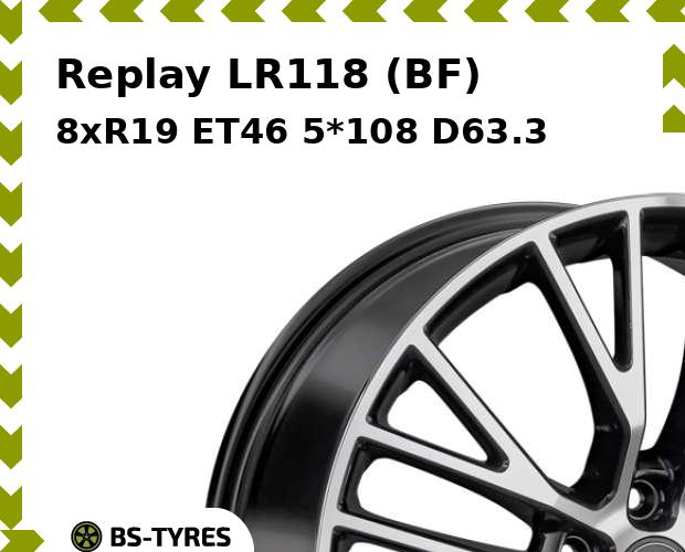 

Колесный диск Replay, LR118 (BF) 8.0xR19 ET46 5*108 D63.3