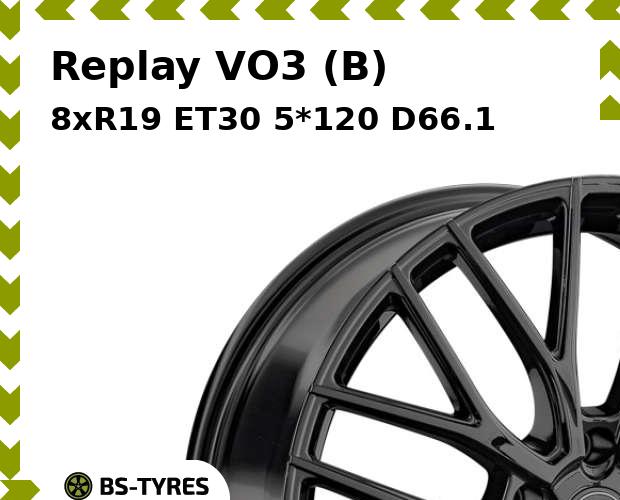 

Колесный диск Replay, VO3 (B) 8.0xR19 ET30 5*120 D66.1
