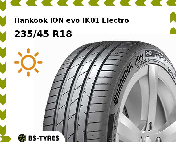

Летние шины Hankook, iON evo IK01 Electro 235/45 R18 98W