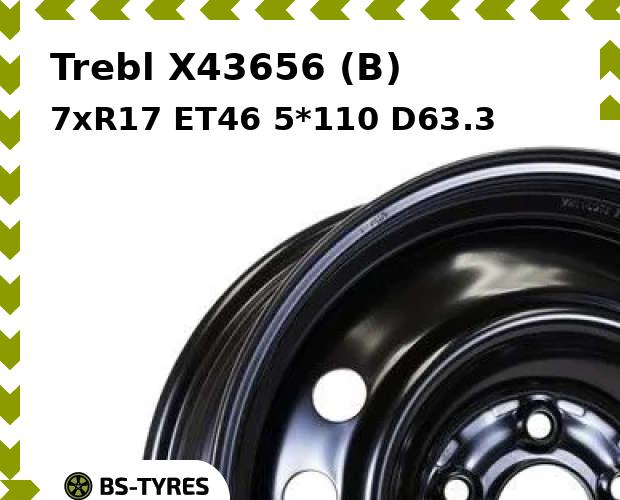 

Колесный диск Trebl, X43656 (B) 7xR17 ET46 5*110 D63.3