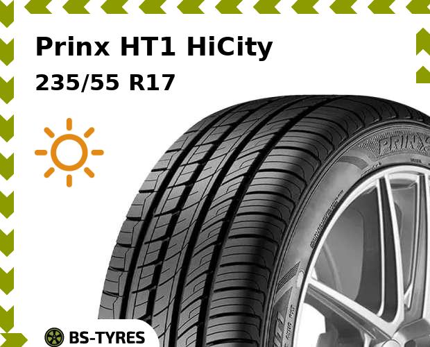 

Летние шины Prinx, HT1 HiCity 235/55 R17 99V