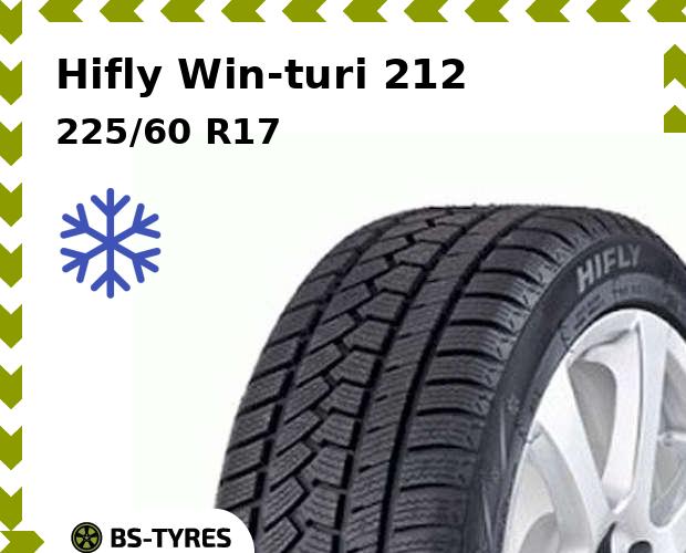 

Зимние шины Hifly, Win-turi 212 225/60 R17 99H