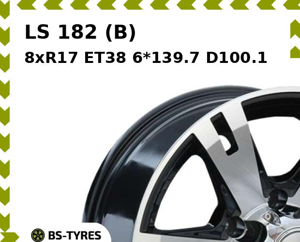 

Колесный диск LS, 182 (B) 8xR17 ET38 6*139.7 D100.1