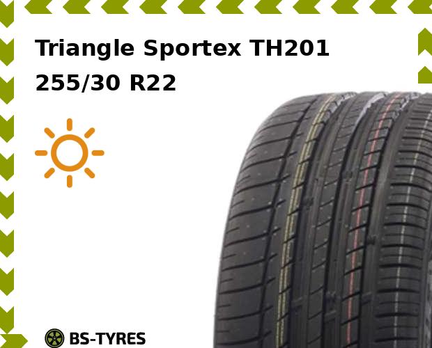 

Летние шины Triangle, Sportex TH201 255/30 R22 95Y