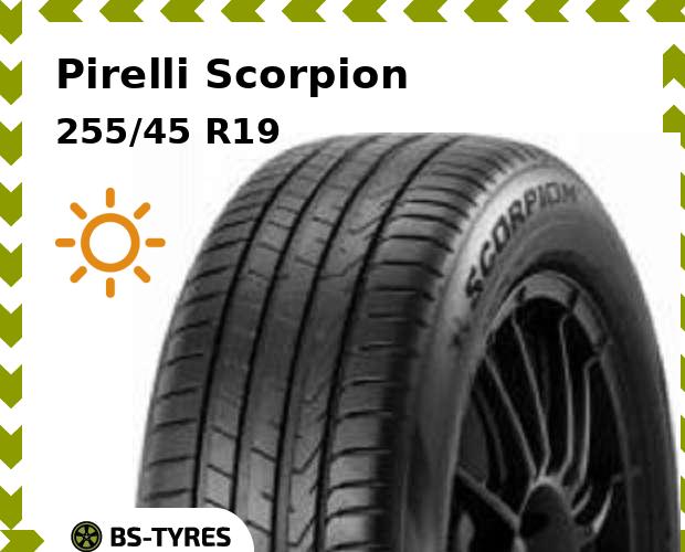 

Летние шины Pirelli, Scorpion 255/45 R19 100V
