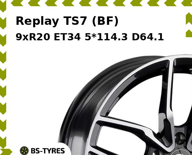 

Колесный диск Replay, TS7 (BF) 9xR20 ET34 5*114.3 D64.1