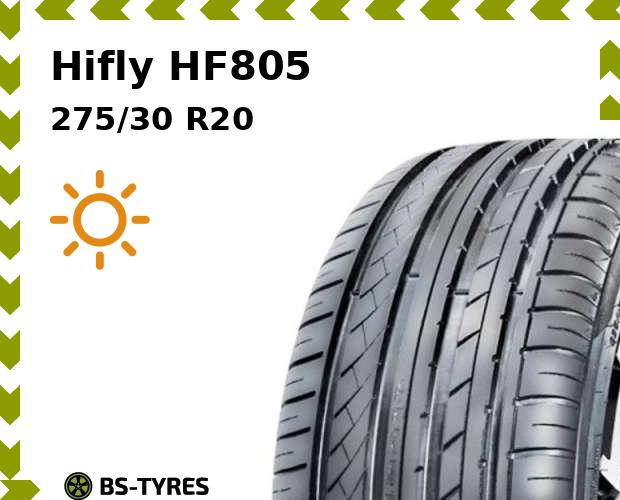 

Летние шины Hifly, HF805 275/30 R20 97W