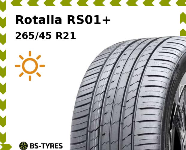 

Летние шины Rotalla, RS01+ 265/45 R21 108Y