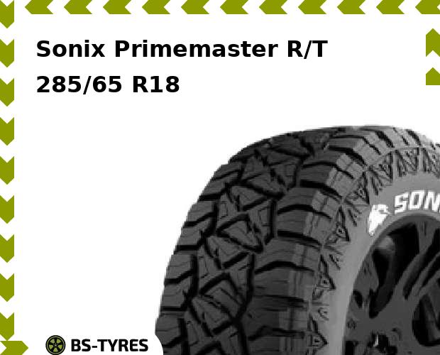 

Летние шины Sonix, Primemaster R/T 285/65 R18C 121/118Q