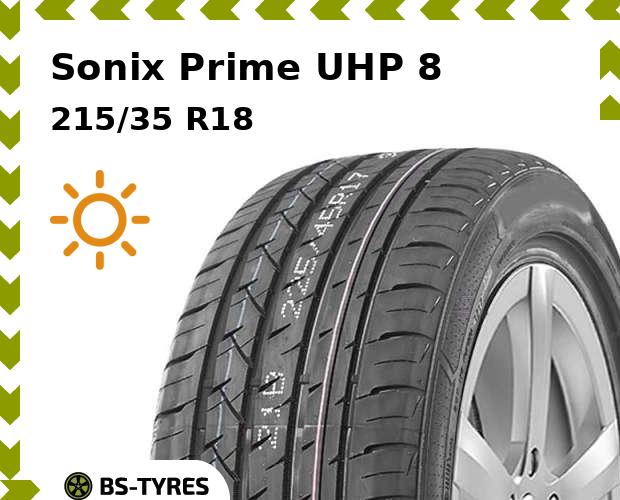 

Летние шины Sonix, Prime UHP 8 215/35 R18 84W