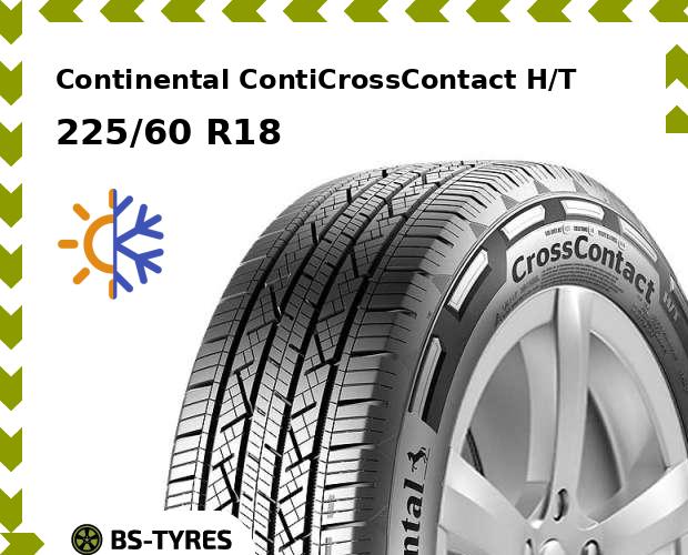 

Всесезонные шины Continental, ContiCrossContact H/T 225/60 R18 100H