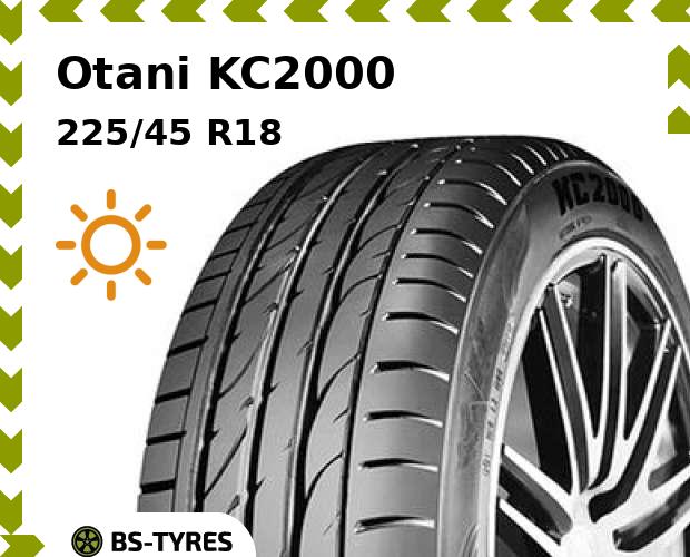 

Летние шины Otani, KC2000 225/45 R18 95Y