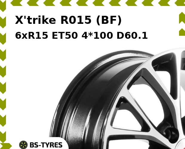 

Колесный диск X'trike, R015 (BF) 6xR15 ET50 4*100 D60.1