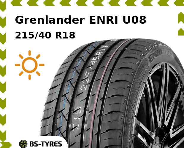 

Летние шины Grenlander, ENRI U08 215/40 R18 89W