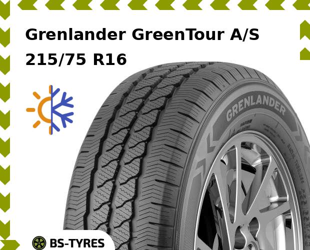 

Всесезонные шины Grenlander, GreenTour A/S 215/75 R16C 113/111R