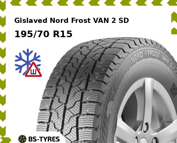 

Зимние шины Gislaved, Nord Frost VAN 2 SD 195/70 R15C 104/102R
