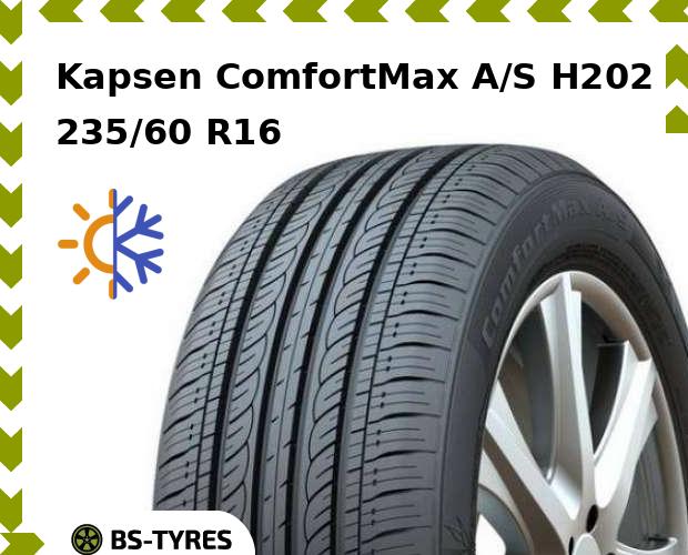 

Всесезонные шины Kapsen, ComfortMax A/S H202 235/60 R16 100H