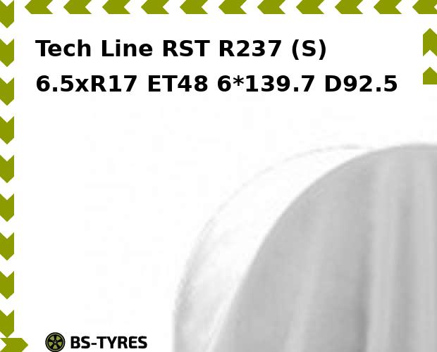 

Колесный диск Tech Line, Tech-line RST R237 (S) 6.5xR17 ET48 6*139.7 D92.5