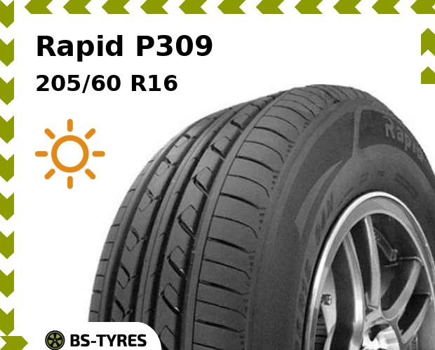 

Летние шины Rapid, P309 205/60 R16 92H