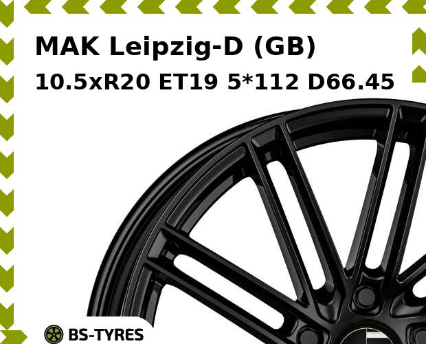 

Колесный диск MAK, Leipzig-D (GB) 10.5xR20 ET19 5*112 D66.45